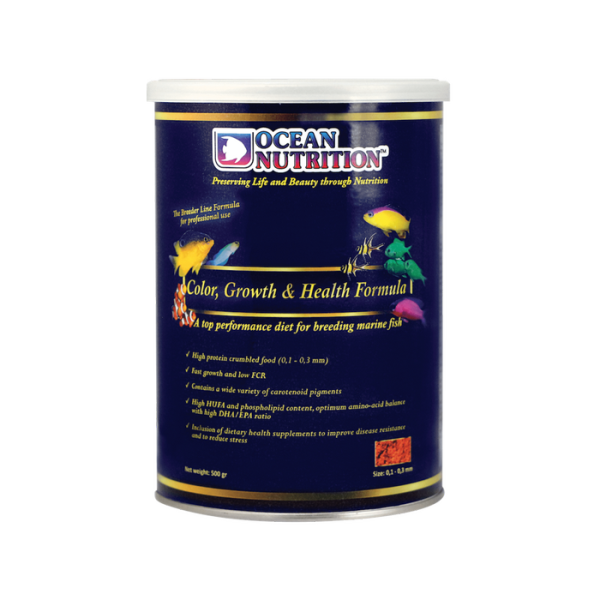Ocean Nutrition Color, gowth &amp; Health Formula Marine 0,1 - 0,3mm 500 g