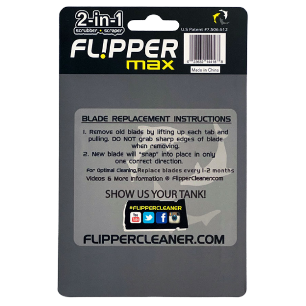 Flipper Max ABS-Ersatzklingen für Acryl