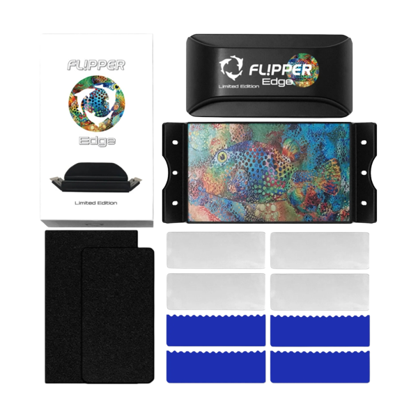 Flipper Edge Floating Magnetreiniger Color Printed Puffer Standard